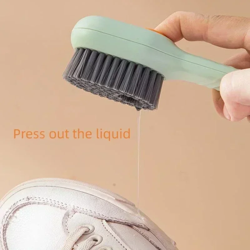 2025 New Multi - Functional Drain Shoe Brush. Soft wool for deep clean. Ideal for home, laundry & shoe cleaning 6