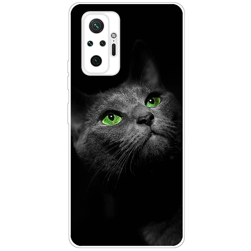 thumbnail image 1 of Funda para Xiaomi Redmi Note 10 Funda Note 10S Silicona Suave TPU Fundas Cover para Redmi Note 10 Pro Versión Global Teléfono Bumper, 1 of 5
