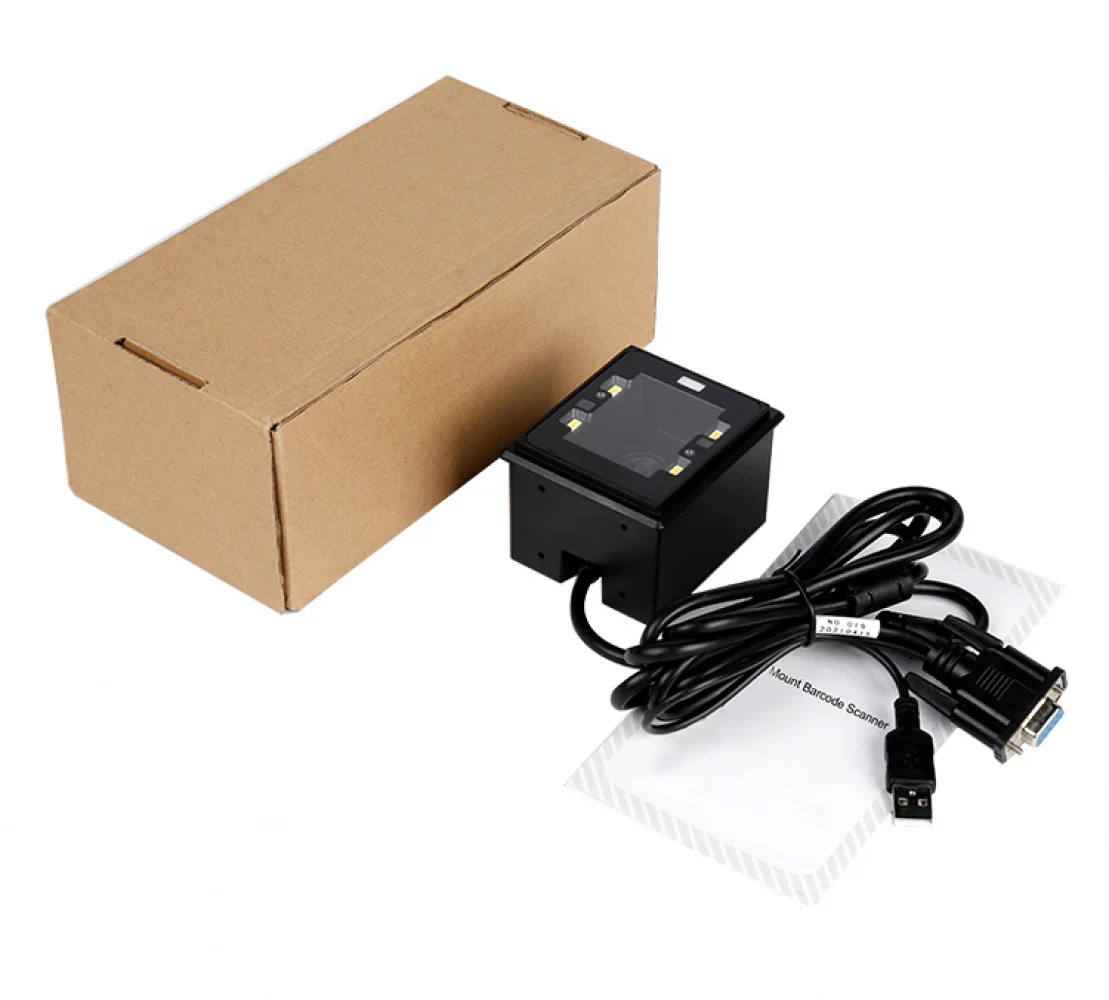 2d Qr Code Pdf417 Cmos Barcode Scanner Module Fixed Mount Scan Head