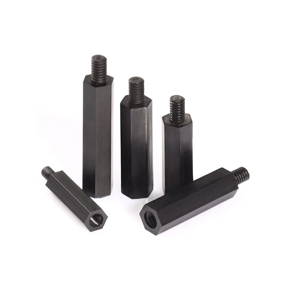 4PZ DISTANZIALE PER BASETTA DISTANZIATORE ESAGONALI M3 METALLO - Foto 8