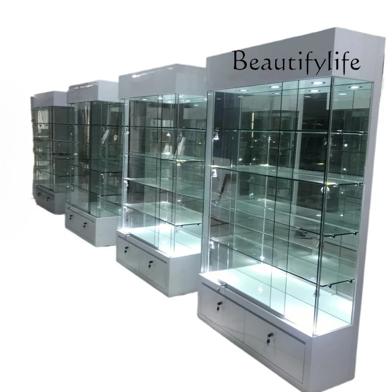 French style Custom, high end display cases for jewelry showcase modern ...