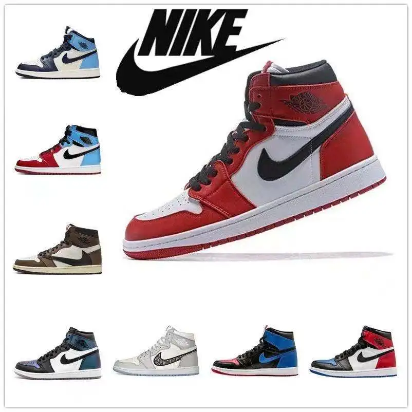 A20 Best 1 Quality OG Game New Air Royal Banned Shadow Bred Womens Toe Clay Green Trainers 1S Sneakers Mens Basketball Shoes | Спорт и