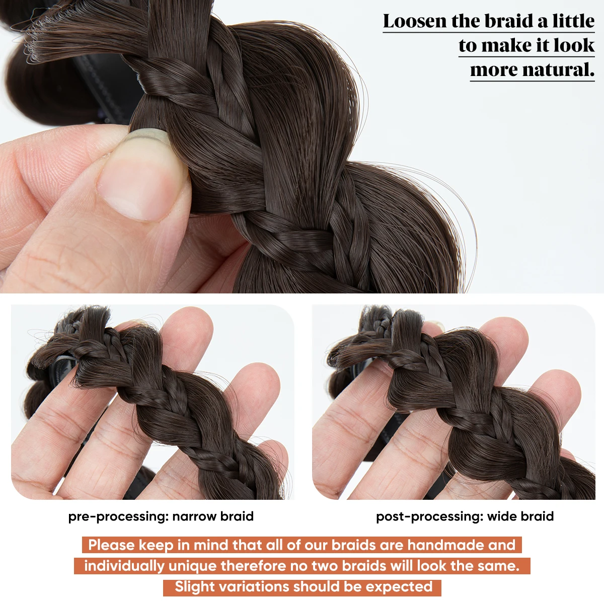 Gevlochten Haarband – Natuurlijke Vlecht Look – Shop nu
