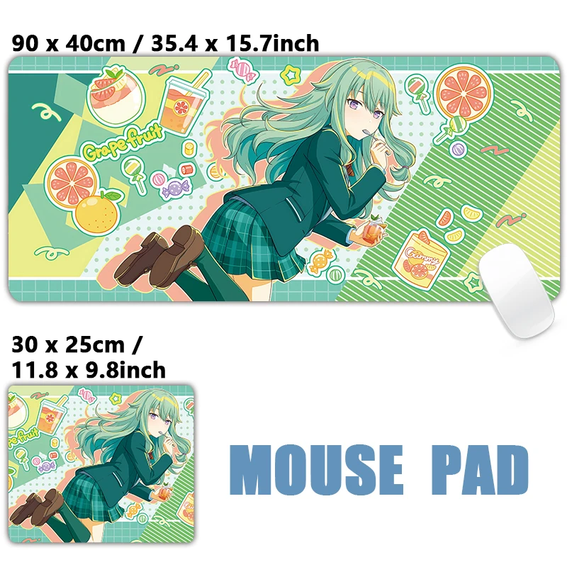 XXL Large Non-slip Mouse Pad for Computer and Laptop - Nightcord at 25:00 Theme