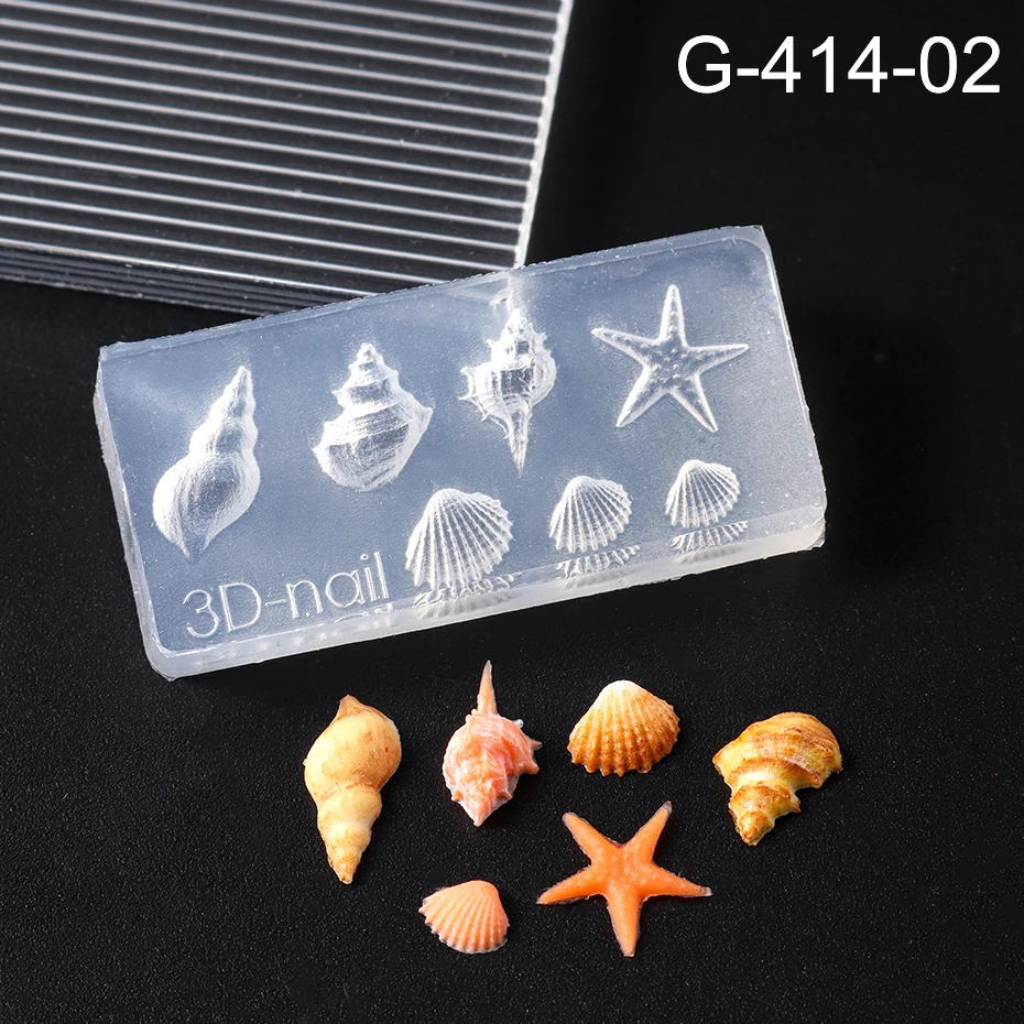 5D Çiçek silikon kalıp Tırnak Oyma Kalıp Şablonlar Akrilik Plumeria Çiçek Bahar Nail Art Süslemeleri Manikür Şablon Araçları