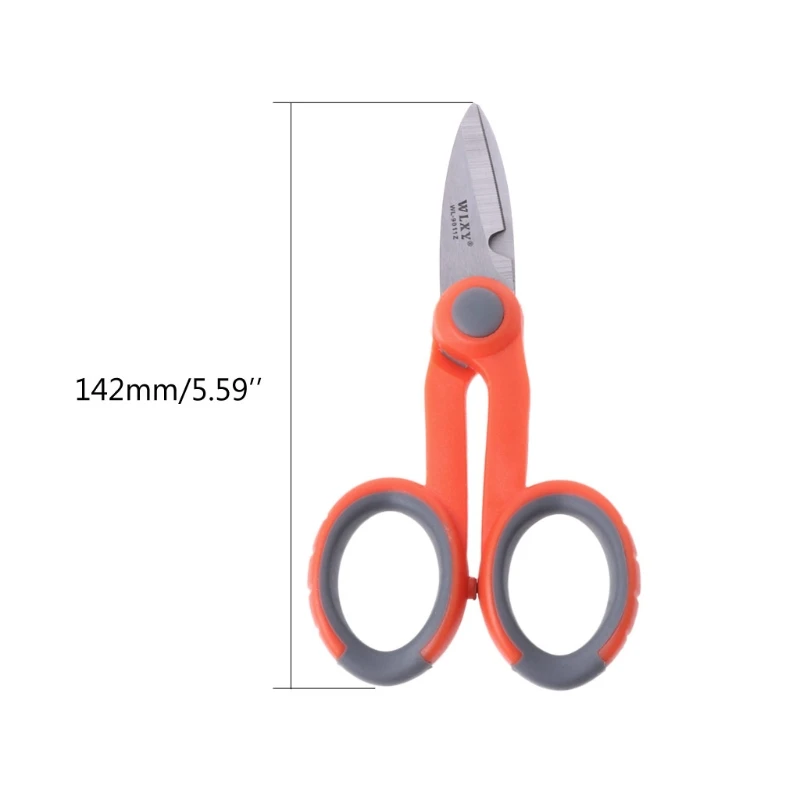 5-1/2" Multipurpose Electrical Shears Fiber For Cut Electrical Wire 5
