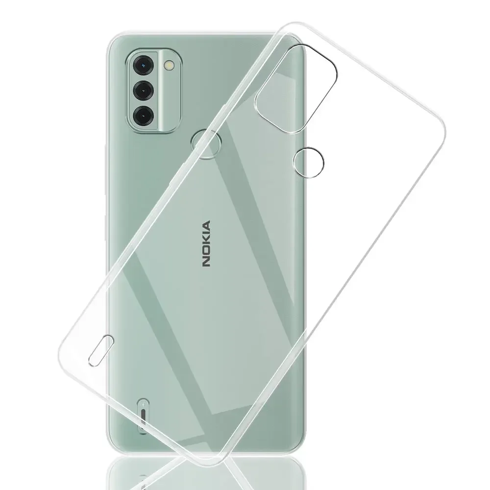 Premium Clear Silicone Soft TPU Phone Case for Nokia C31 - Transparent Coque Protection