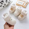 Winter New Cute Cartoon Baby Booties Boy Girl Boots Cotton Soft-Sole Non-Slip Warm Toddler First Walkers Infant Crib Shoes 1