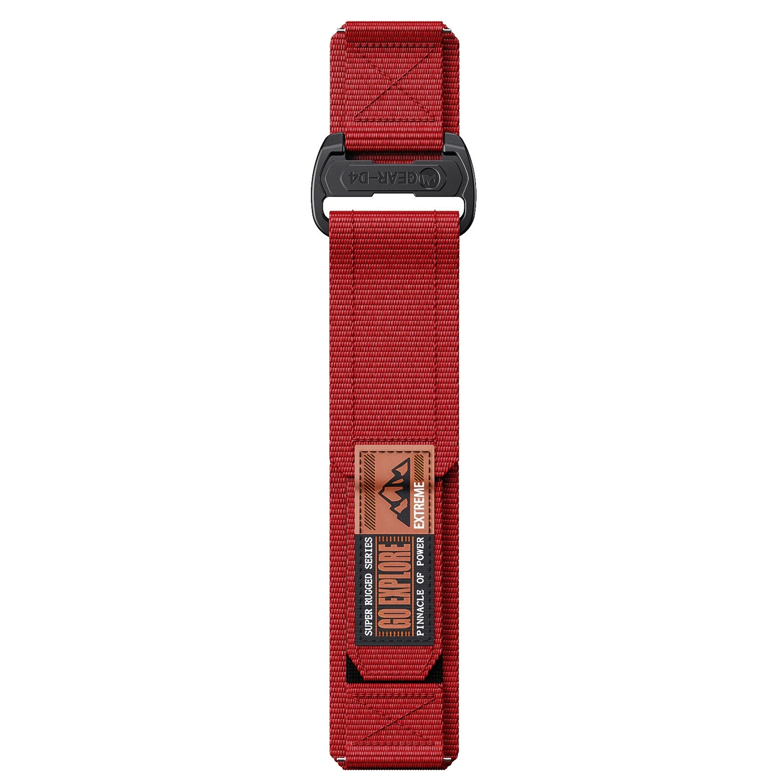22mm Tactical Nylon Loop Sports Strap - Durable Wristband Bracelet Accessories