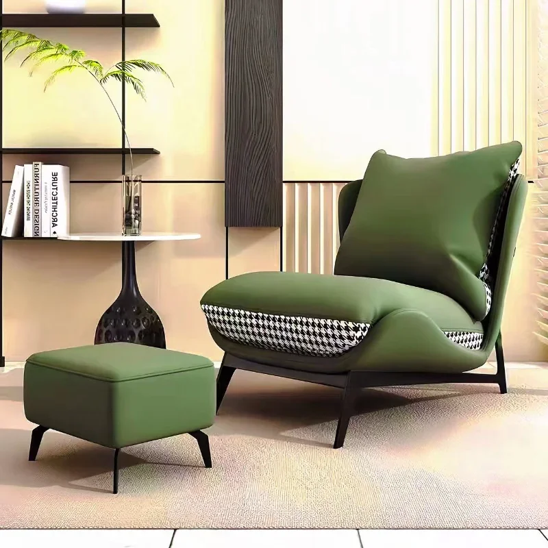Italian Minimalist Living Room Tiger Chair, Nordic Single Sofa Chair, Modern Simple Balcony Leisure Designer Lounge Chair