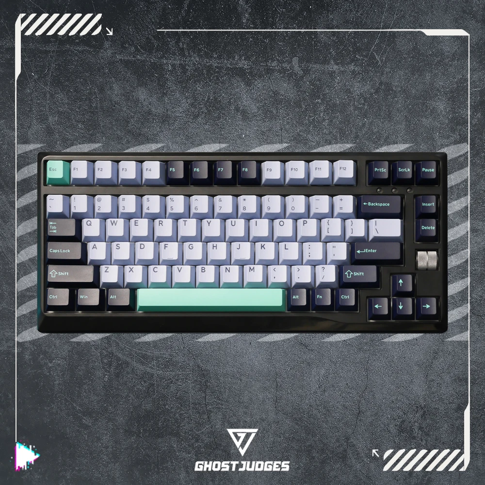 ゴースト裁判官海電流チェリーpbt doubleshotキーキャップmxキーボード 