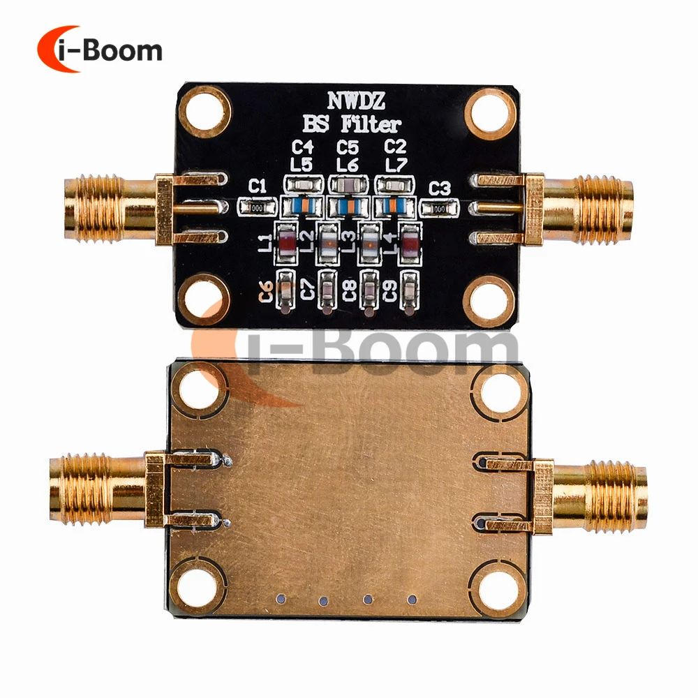 1Pc BSF 70-120MHz Filtro di arresto banda FM 88-108M Filtro tacca passivo Filtro anti-interferenza FM 50ohm 42*32*12 - immagine 6