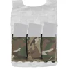 Tactical 5.56 7.62 Magazine Pouches Lightweight Elastic Fast Draw Airsoft Mag Pouch MOLLE Vest Belt Waist Bag Triple Open Top 5