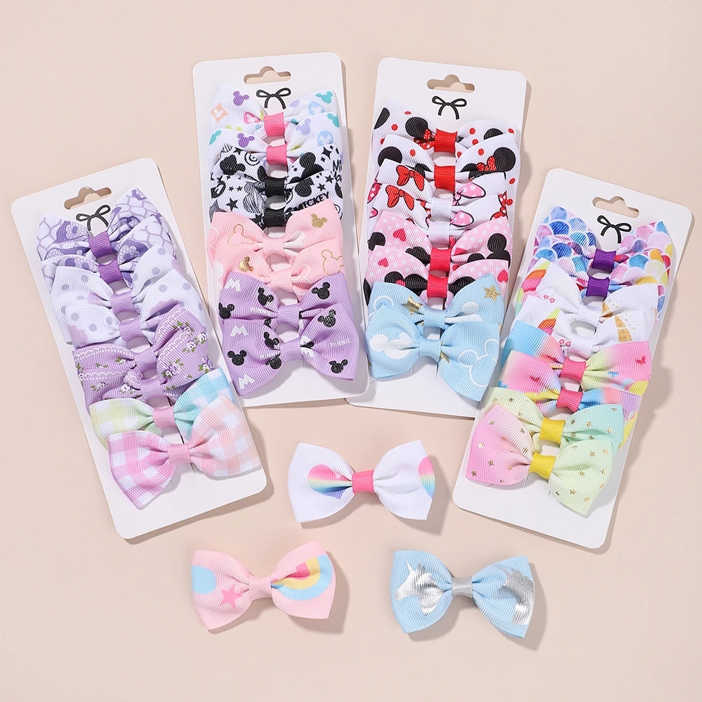 Hair accessories 8Pcs/Set for Baby Children Girls Headwear DIY