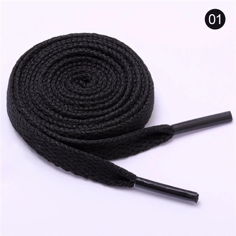 Vibrant Collection of Flat Shoelaces for Sneakers - 26 Color Options