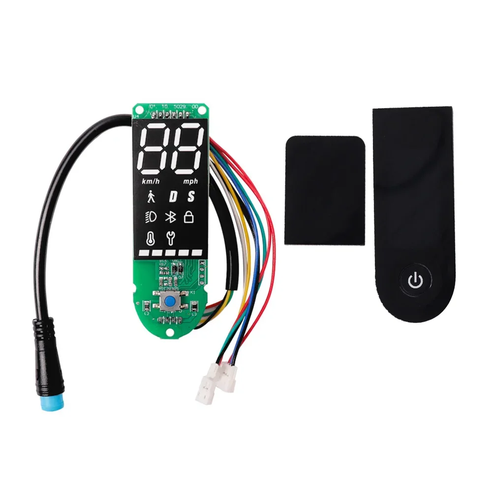Advanced Bluetooth Dashboard Controller for Electric Scooters - Enhanced Display Panel and Protective Cover