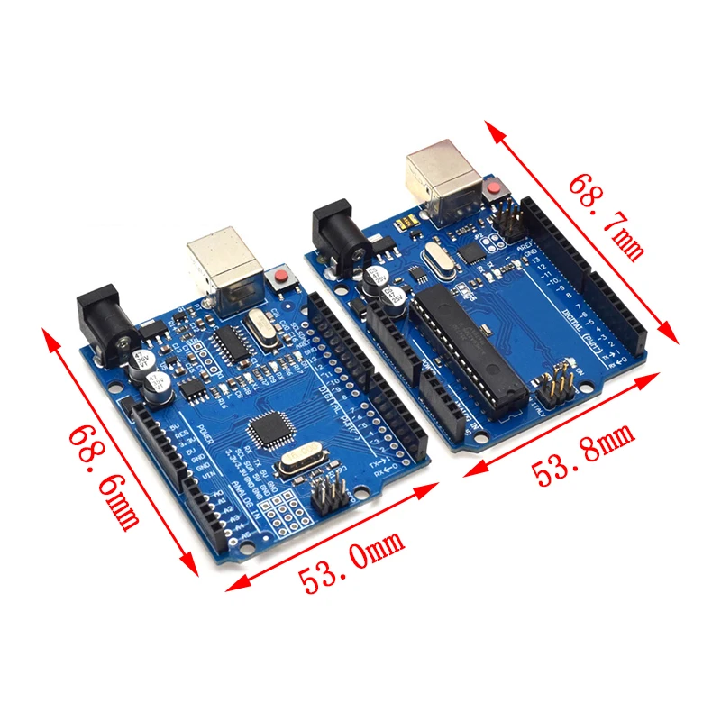 1세트 UNOR3 공식 박스 ATMEGA16U2 / UNOR3+WiFi R3 MEGA328P 칩 CH340G 아두이노 UNOR3 개발 보드 WeMos ESP8266용