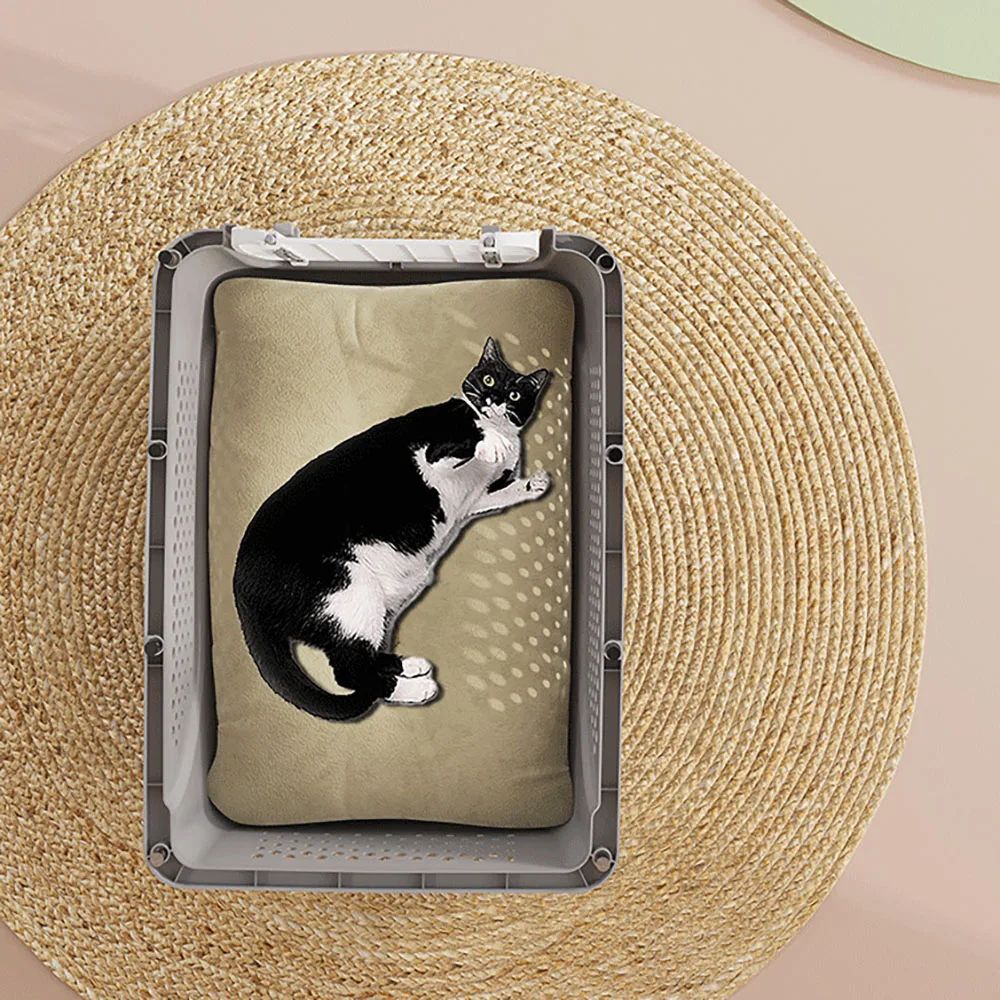 Pet Aviation Box Cat Outdoor Portable Cats Cage Cat Bag Dogs Consignment Box Portable Car Dog Cage Spacebox Pet Supplies