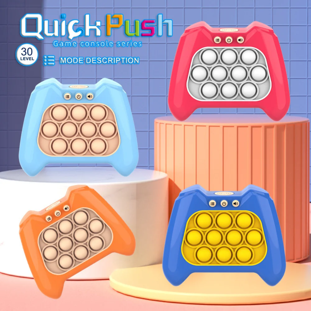 Console de jeu Pop Light Push rapide pour adultes et enfants, jouet  anti-souligné, Fidget électronique, lumières Bubble Pro avec boîte, chaud -  AliExpress