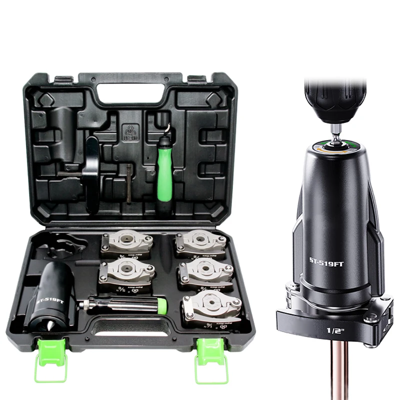 ST519FTCopperPipeExpanderSetAirConditionerMetricReamerFlare