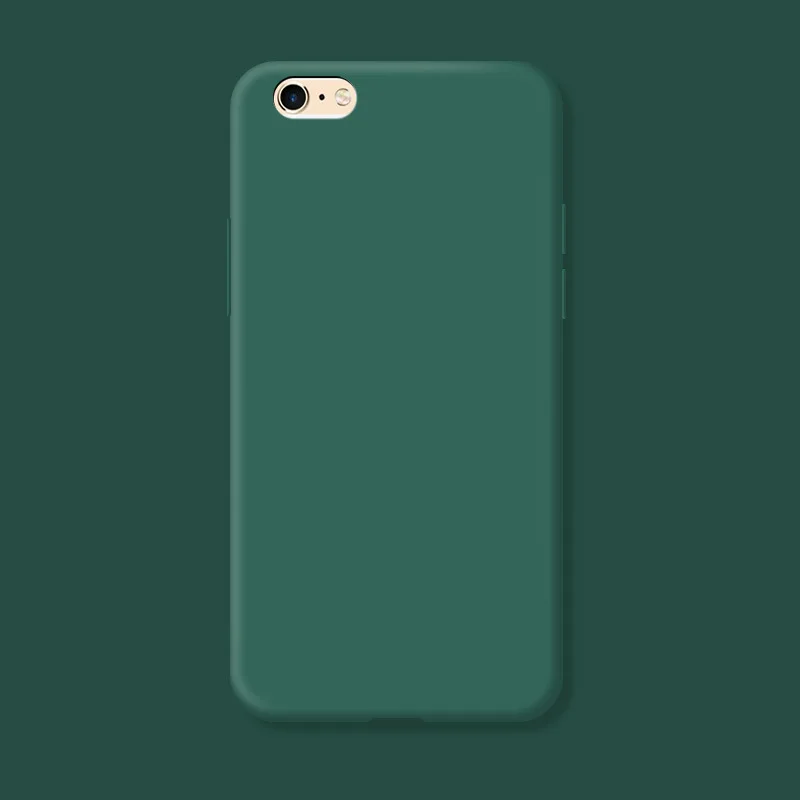 Shockproof Liquid Silicone Protective Phone Back Cover