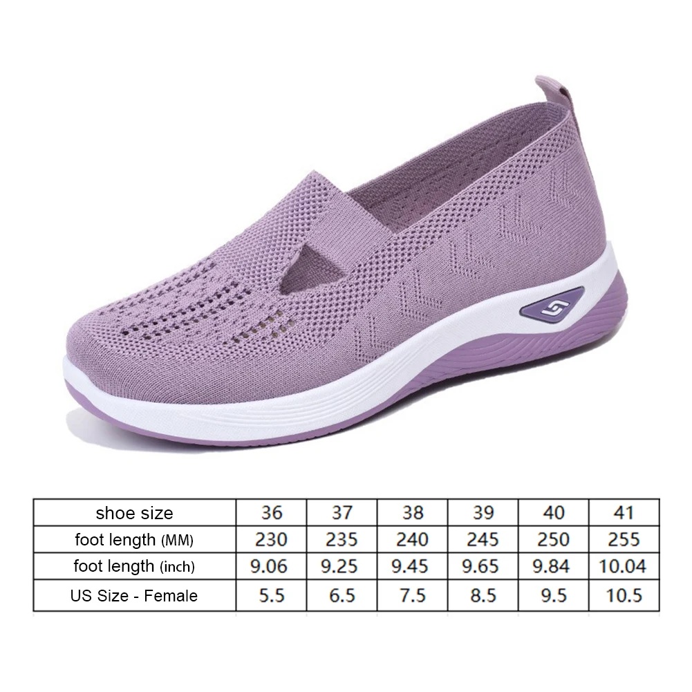2024 Summer Comfort Casual Women's Shoes Versatile Lightweight Anti Slip Flat Shoes Soft Sole Breathable Hollow Out Woven Shoes - Image 5