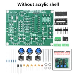 Enhanced Function Signal Generator DIY Kit - Adjustable Sine, Triangle, Square Wave Output, 1Hz to 1MHz, DC 9 - 12V (No shell)