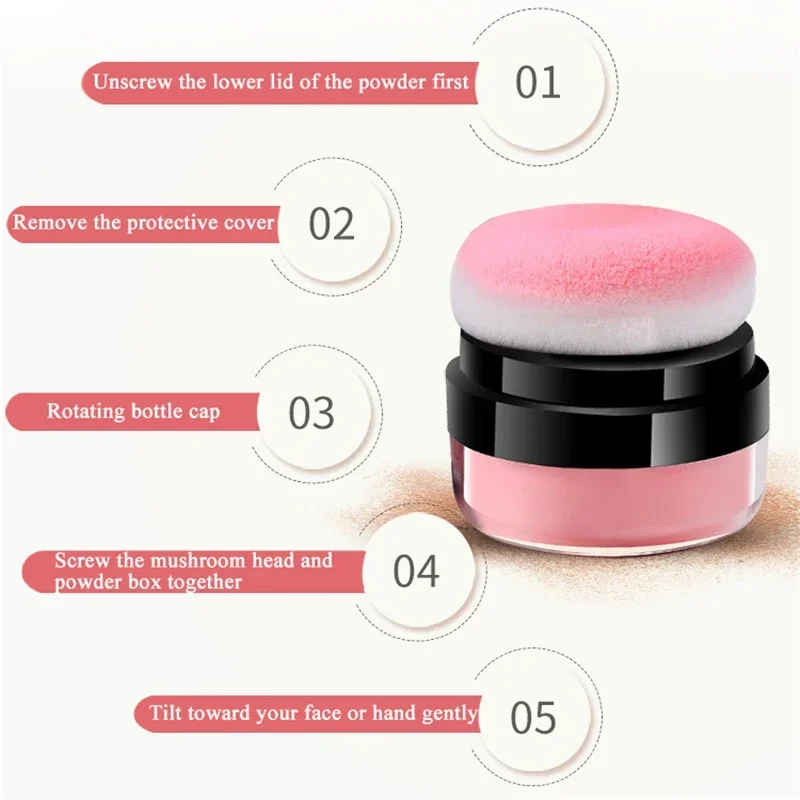 Soft Face Blusher Powder Cheek Nourishing Brightening Complexion Blush Palette Long-lasting Oil-control Facial Beauty Makeup powder blusher blush powder blush plate facial blusher