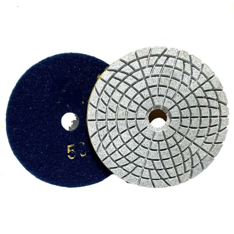 Kit De Pulido De Granito De 8 Piezas – Discos De Diamante De 100mm (4″) Para Mármol, Hormigón Y Piedra – Granos 50 A 3000