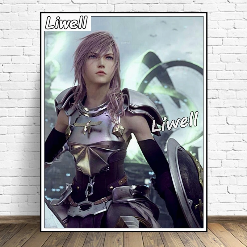 Final Fantasy Tifa Strife Diamond Painting Mosaic Cross Stitch Dark And Lighting Hero Wall Art Picture Embroidery Kit Home Decor