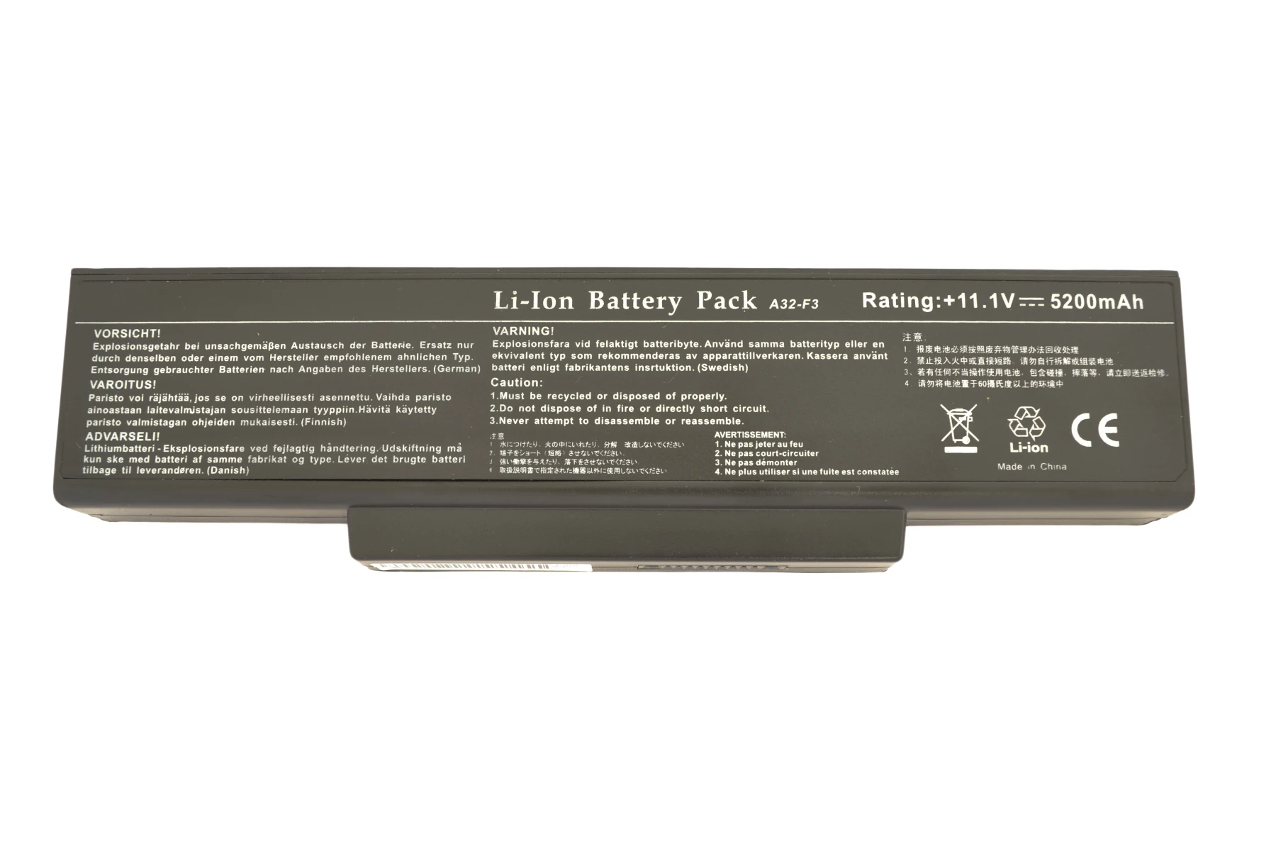Аккумулятор для ноутбука Asus A9 F2 F3 Z53 M51 M51A M51E M50Sa M50Sr M50Sv 4400mAh 11.1V | Компьютеры и офис
