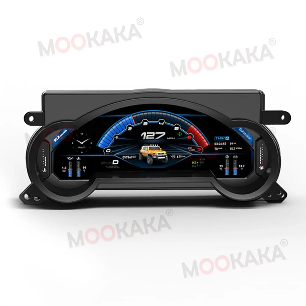 

LCD Meter Screen 12.3 For Toyota FJ Cruiser 2007 - 2019 TPMS Digital Cluster Virtual Cockpit Linux Dashboard Instrument Speed