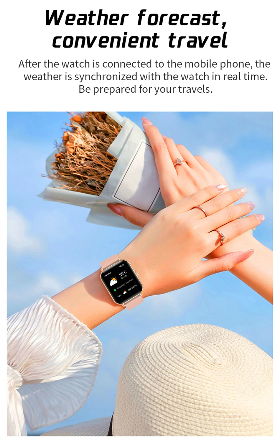2022 New Smart Watch Women Full Touch Screen Sport Fitness Watches IP67 Waterproof Bluetooth call For Android ios smartwatch Men