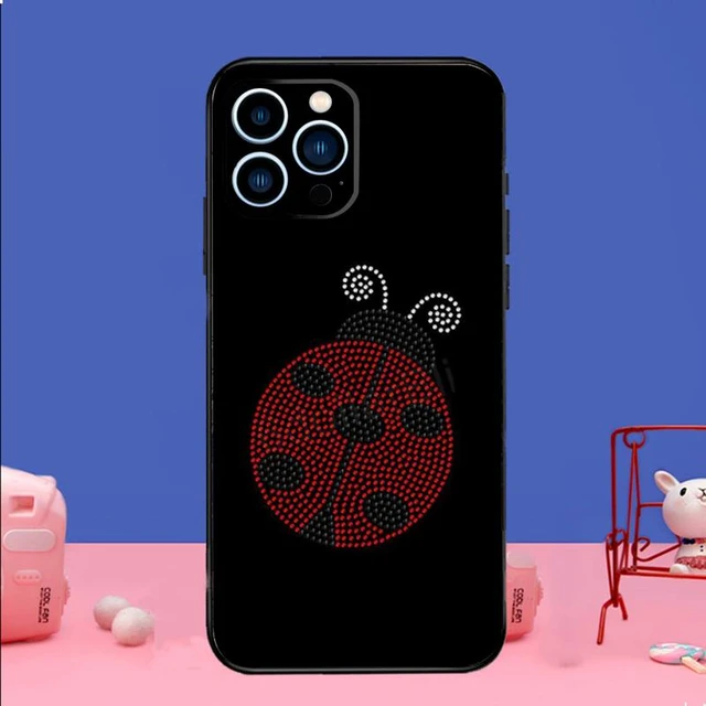 Sept Étoiles Ladybug Housse En Silicone Pour Apple IPhone 13 12 Mini 11 Pro  XS MAX XR X 8 7 6S 6 Plus 5S SE Noir Étui de Téléphone - AliExpress