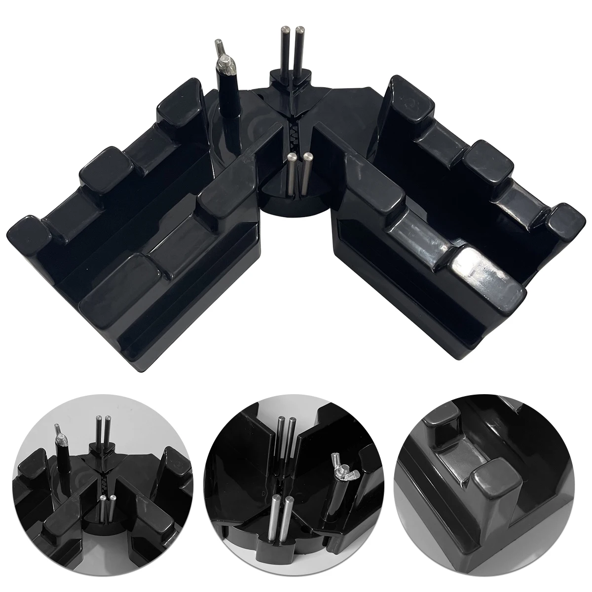 Bevel Gauge and Mitre Box 2-in-1 Mitre Measuring Cutting Tool Measure Bevels and Miter Sawing Angle Cutting Tool For Baseboards