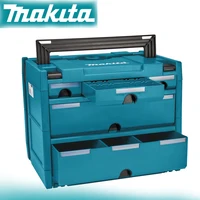Makita P-84349 5 Drawer Interlocking Case 12-1/2" x 15-1/2" x 11-5/8"  Two Dividers DIY Storage Spare Parts Stackable Portable 1
