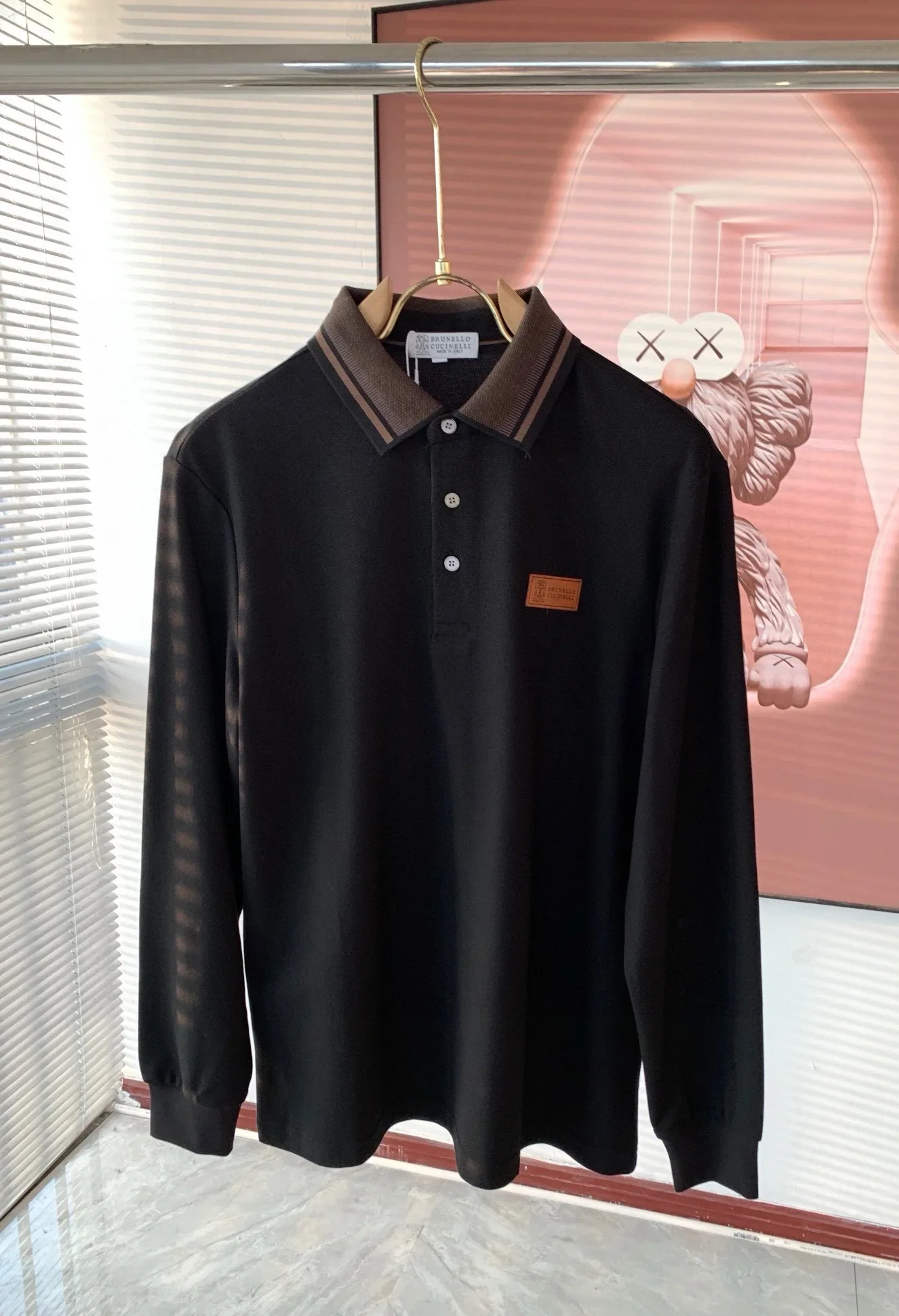 

BILLIONAIRE SIJITONGDA Sweater Cashmere men's 2024 new warm autumn winter embroideryGood quality g size M-4XL