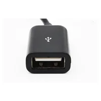 2 in 1 Micro USB OTG Cord Hub Power Adapter Cable for Cellphone Tablet Computer Micro USB OTG Converter Cord 2