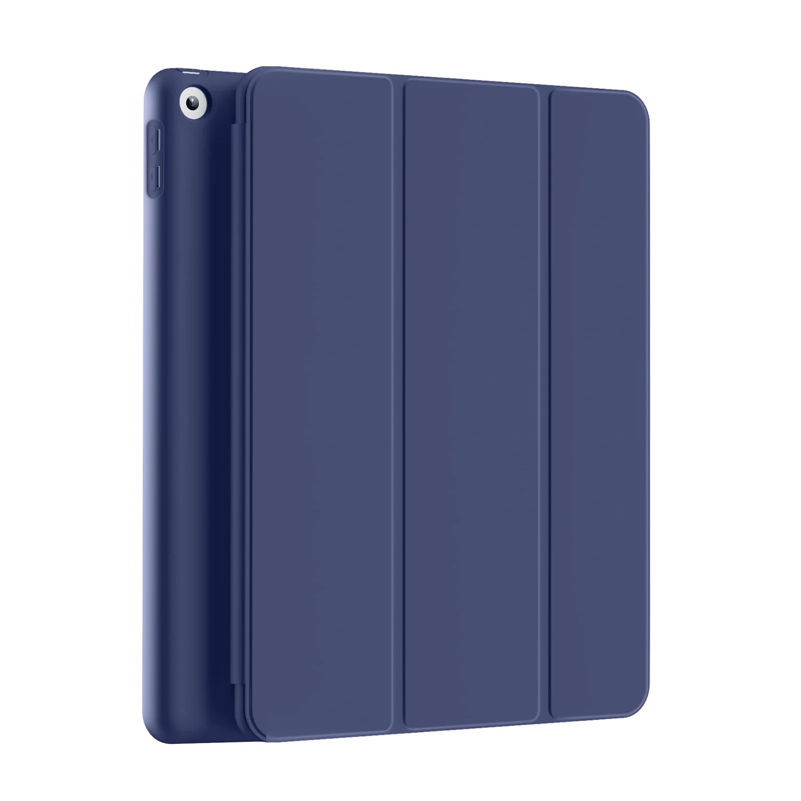 Magnetic Flip Smart Cover with Soft Silicone Back Shell
