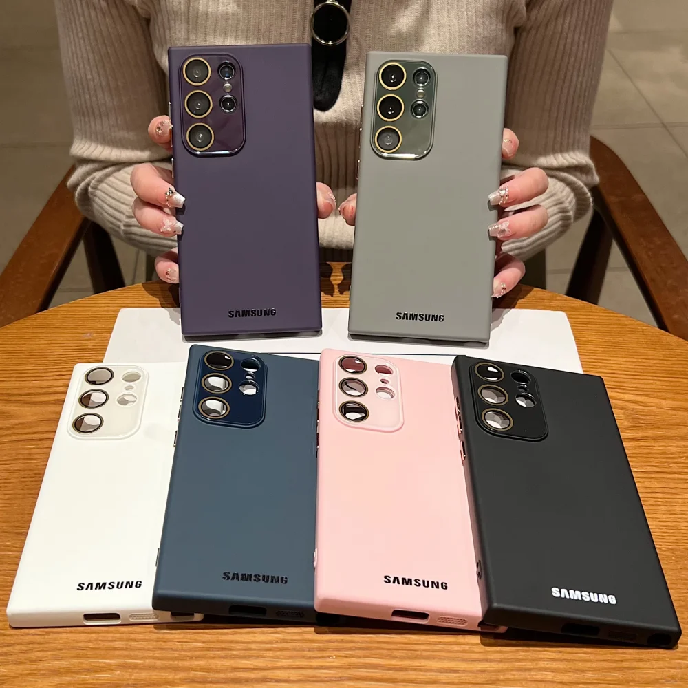 Soft Silicone Ultra-Thin Camera Protector Phone Case - Durable TPU Back Cover