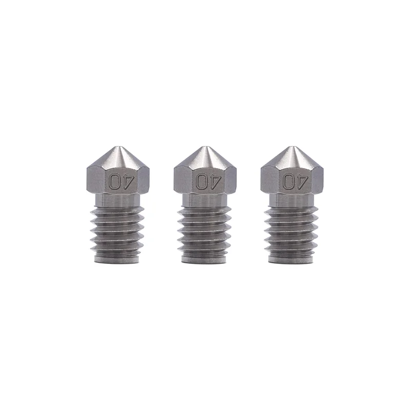 Bondtech Cht Mos Bico de Latão Revestido 0.4 mm para 1.75 Filamento E3d v5 v6 Bloco Prusa i3 Reprap m6 Mosquito 3d Hotend de Alta Qualidade - Imagem 5