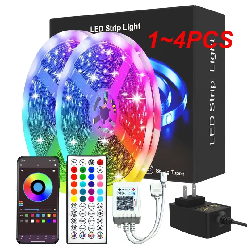 

Светодиодная лента RGB с изменением цвета, 1-4 шт.