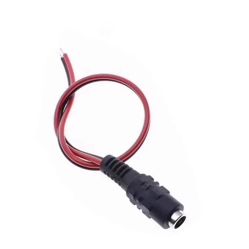 Pigtail DC Per Impianti Di Sorveglianza Connettore Jack DC Maschio 5.5-2.1mm Per Telecamere Di Sicurezza CCTV, Pacchetto Da 20 Pezzi DC Shoes Stag