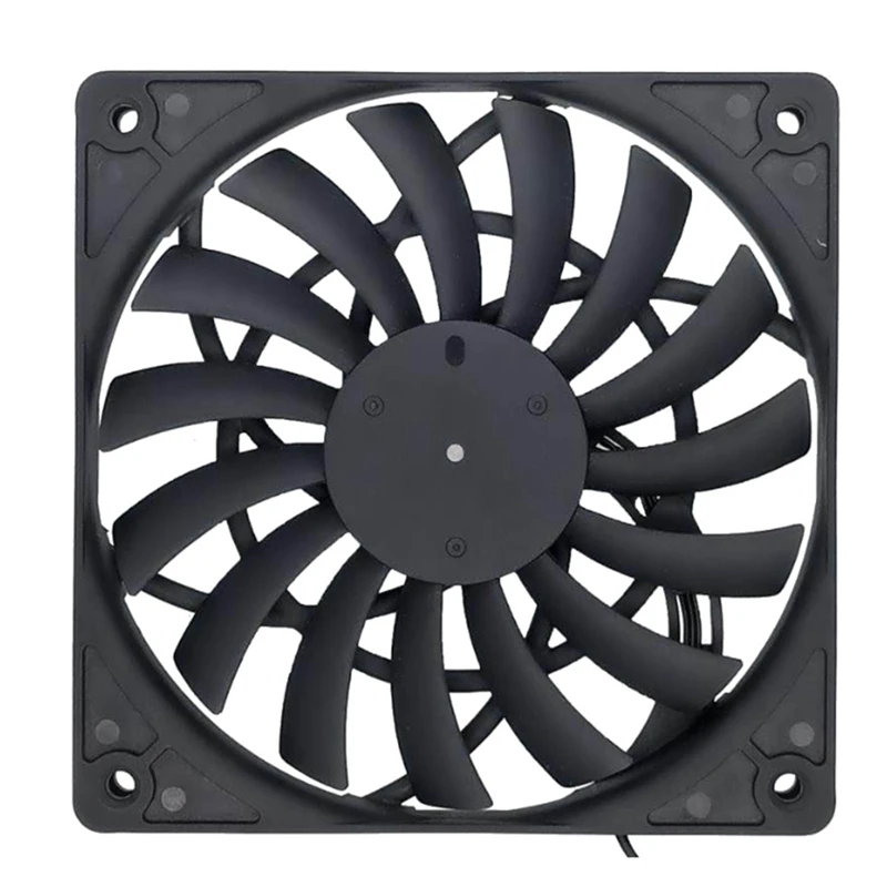 Ventilateur de refroidissement silencieux pour châssis d'ordinateur, 120mm, 12cm, PWM, 120x120x12mm, DC 12V, 0,20 A, 1400 tr/min