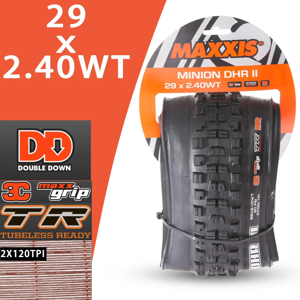 MAXXIS MINION DHR2 DHF ダウンヒル 29インチ Maxxis Minion DHF 29x2.50 3C EXO Tubeless Ready Wide WT
