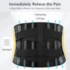 Adjustable Lumbar Support Belt Double Pull Back Waist Orthopedic Corset Spine Decompression Back Pain Relief Tighten The Abdomen 3