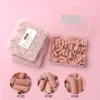 80pcs/box Pink 3.1mm Mini Sanding Bands Kits Nail Drill Bits Mandrel Sets Electric Manicure Accessories Tool Dead Skin Remover 1