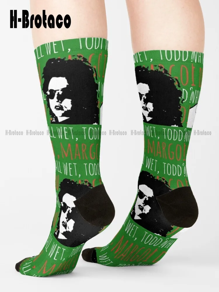 

Todd And Margo Socks Green Baseball Socks Harajuku Retro Gd Hip Hop Cartoon Street Skateboard Socks Teen Youth Socks Casual Art