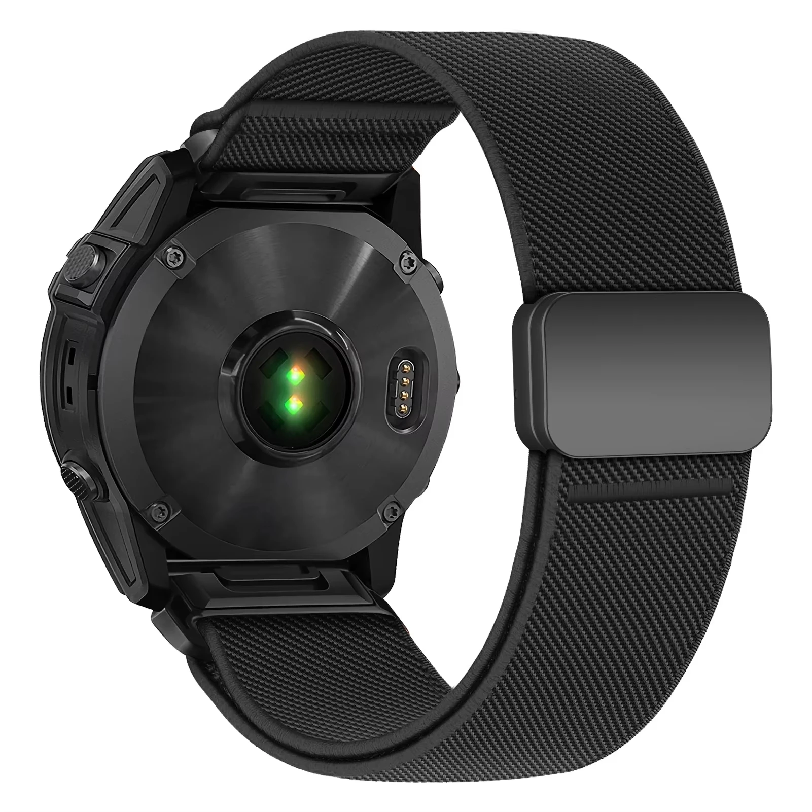 Magnetic Nylon Quick Fit Strap Bracelet - 1-2PCS, 26mm/22mm
