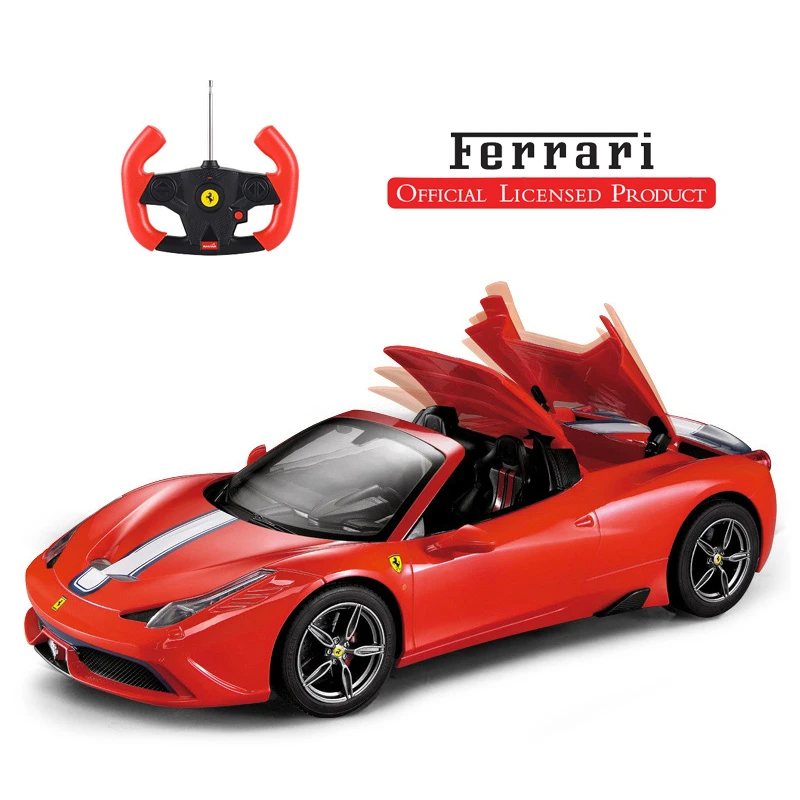 manipular clase estudiante universitario Ferrari coche teledirigido A escala 1:14 para niños y adultos, controlado  por Radio juguete de Auto, regalo para niños y adultos, 458| | - AliExpress